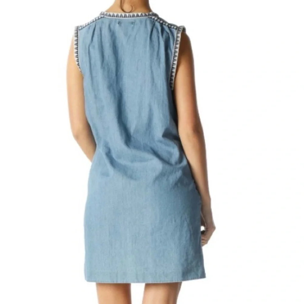 J. Crew dress without the tie.